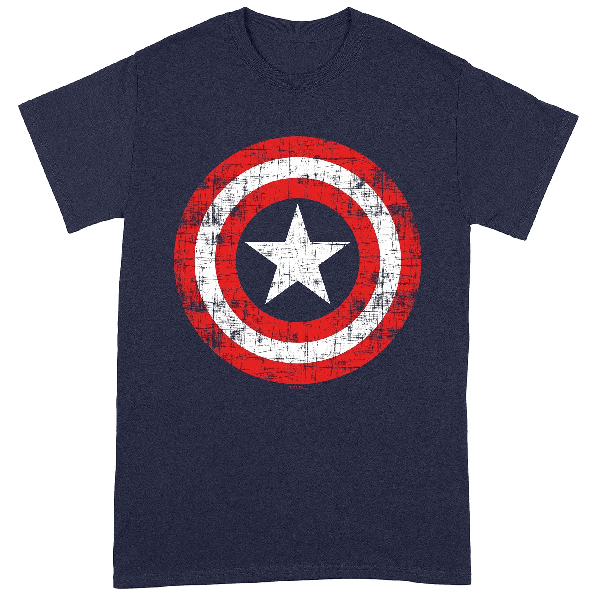 Marvel PCMerch T-Shirt Captain America Cracked Shield Size M Shirts