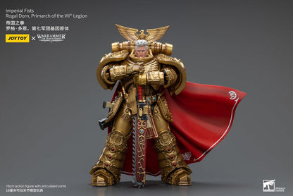 JoyToy Warhammer 40K: Imperial Fists Primarch of The VIIth Legion Rogal Dorn 1:18 Scale Action Figure