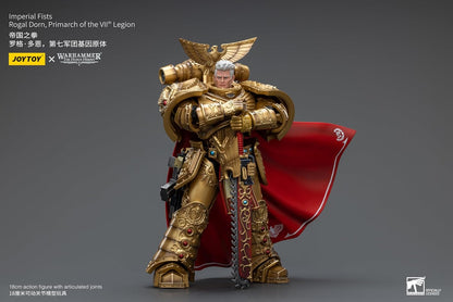 JoyToy Warhammer 40K: Imperial Fists Primarch of The VIIth Legion Rogal Dorn 1:18 Scale Action Figure