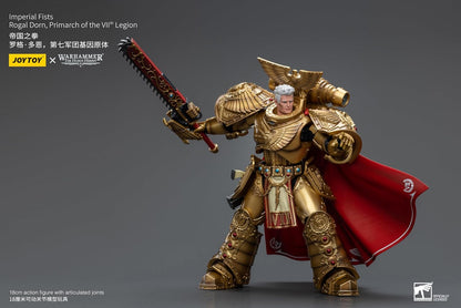 JoyToy Warhammer 40K: Imperial Fists Primarch of The VIIth Legion Rogal Dorn 1:18 Scale Action Figure