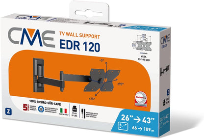 Wall Bracket Meliconi Edr120 26``