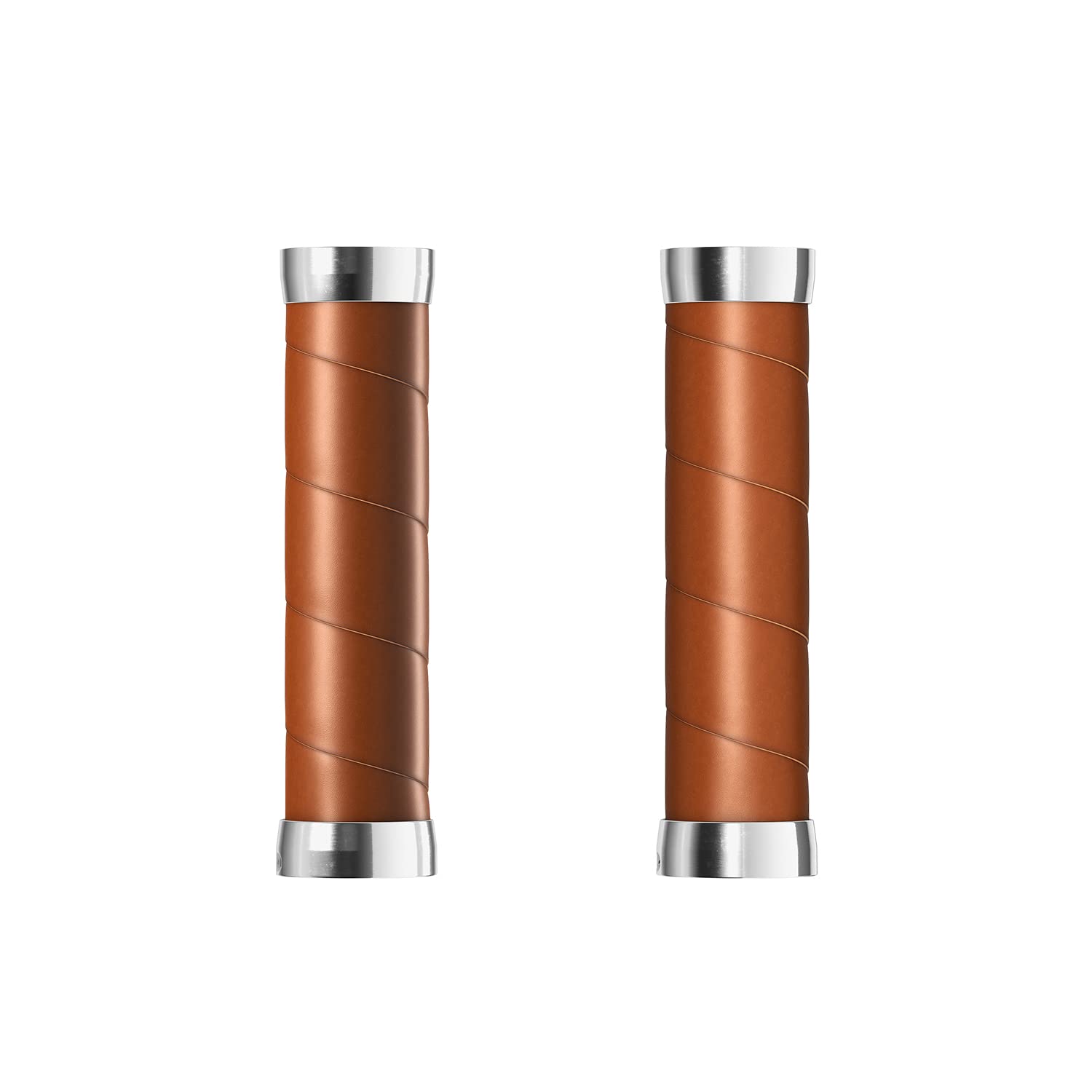 Brooks Slender Leather Grips (130 + 130 mm) Honey-New22 Unisex Adult Handlebar, Gold, Standard