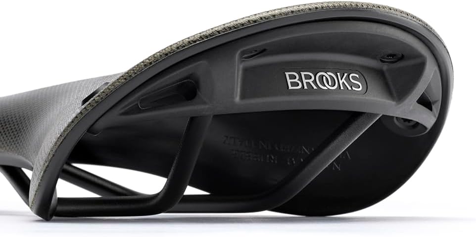 Brooks England Cambium C17 Carved,All-Weather, Waterproof Bike Saddle, Mud-Green, One Size