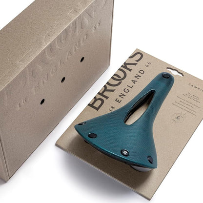 Brooks England Cambium C17 Carved,All-Weather, Waterproof Bike Saddle, Octane, One Size
