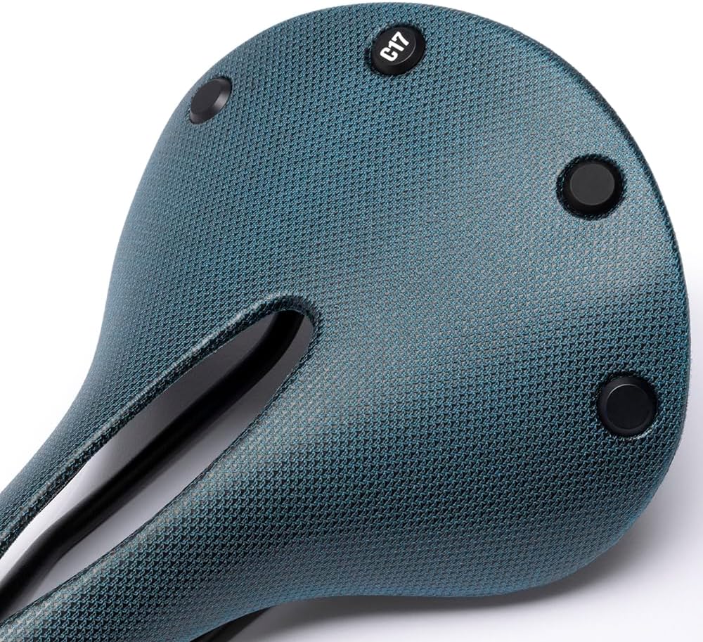 Brooks England Cambium C17 Carved,All-Weather, Waterproof Bike Saddle, Octane, One Size