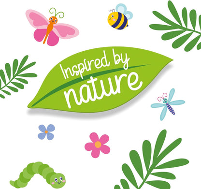 SES Creative 14036 Botanical Relief Casting and Painting-Inspired by Nature, Yellow