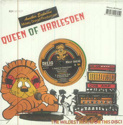 `Mikey Dread/ Edi Fitzroy - Original General / Queen Of Harlesden [10`` EP] (LIMITED RANDOM RED, GOLD or GREEN Vinyl, num`