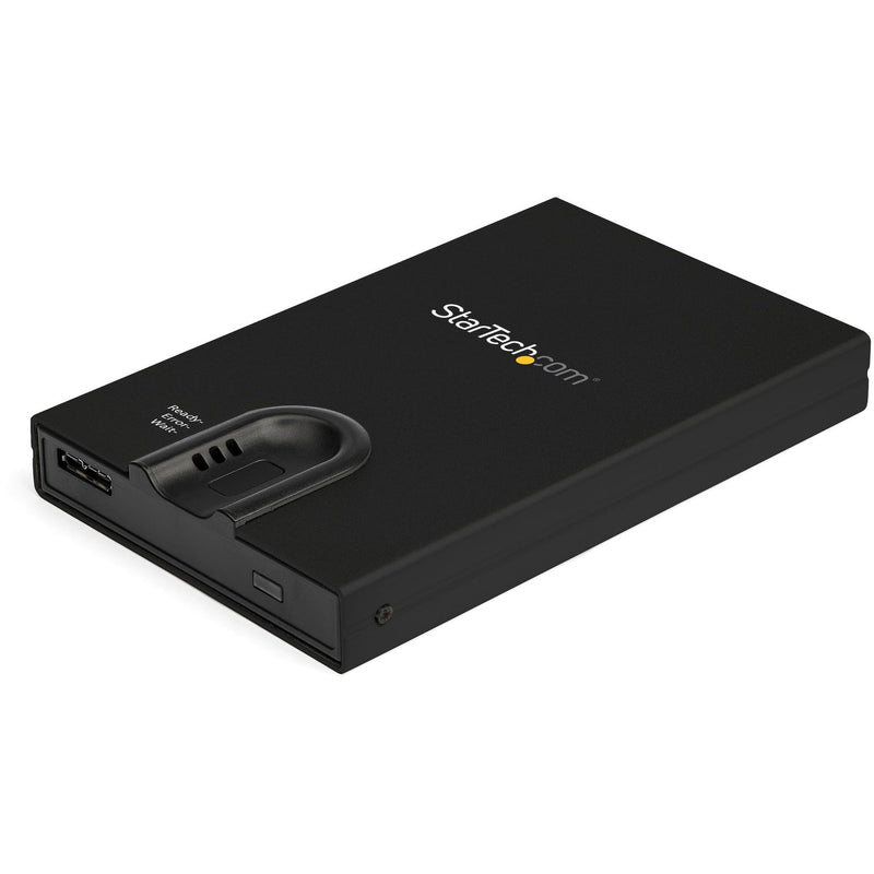 StarTech.com Externes Festplattengehäuse (verschlüsselt, Zugriff per Fingerabdruck, USB 3.0, 2,5 Zoll SATA