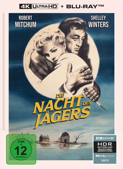Die Nacht des Jägers - 2-Disc Limited Collector's Edition im Mediabook (4K Ultra HD + Blu-ray)