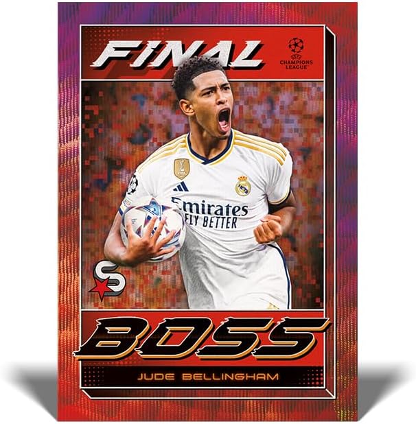 Topps UCC Superstars 23/24 - Full Box - 24 Päckchen UCC Superstars 2024 (8 Karten pro Päckchen/192 Karten)