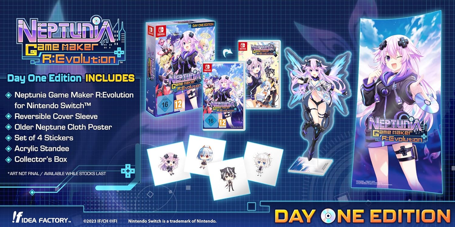 Neptunia Game Maker R:Evolution - Day One Edition (Nintendo Switch