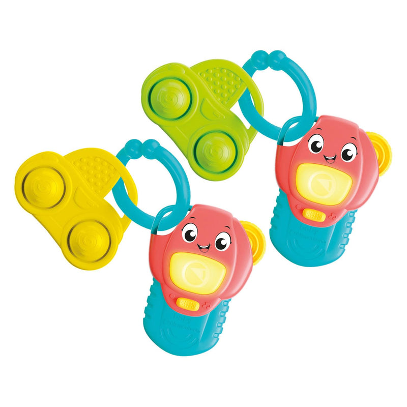 Clementoni - Musikspiel für Neugeborene, My First Activity Key, elektronisches Geschenk für die frühe Kindheit, erste Aktivitäten, Aktivitätenzentrum mit Licht und Geräuschen, Kinder 3-36 Monate