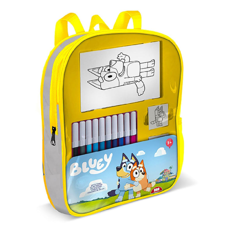 Multiprint - Bluey Rugzak met Stempels en Viltstiften