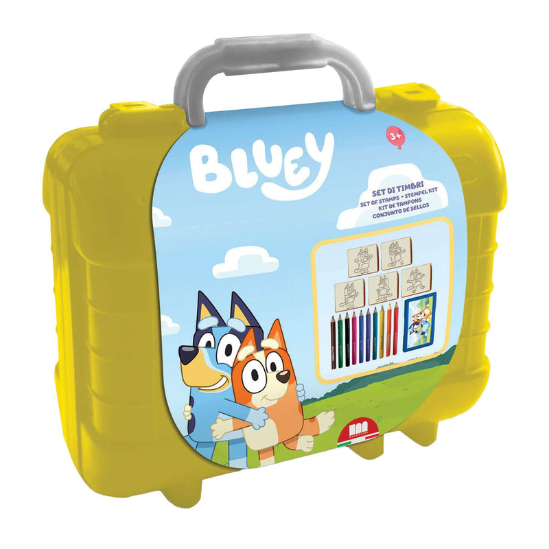 Multiprint - Bluey Reis Stempel- en Kleurkoffer