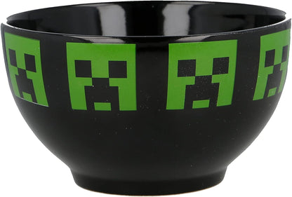 Stor Minecraft Ceramic Breakfast Bowl 600ml