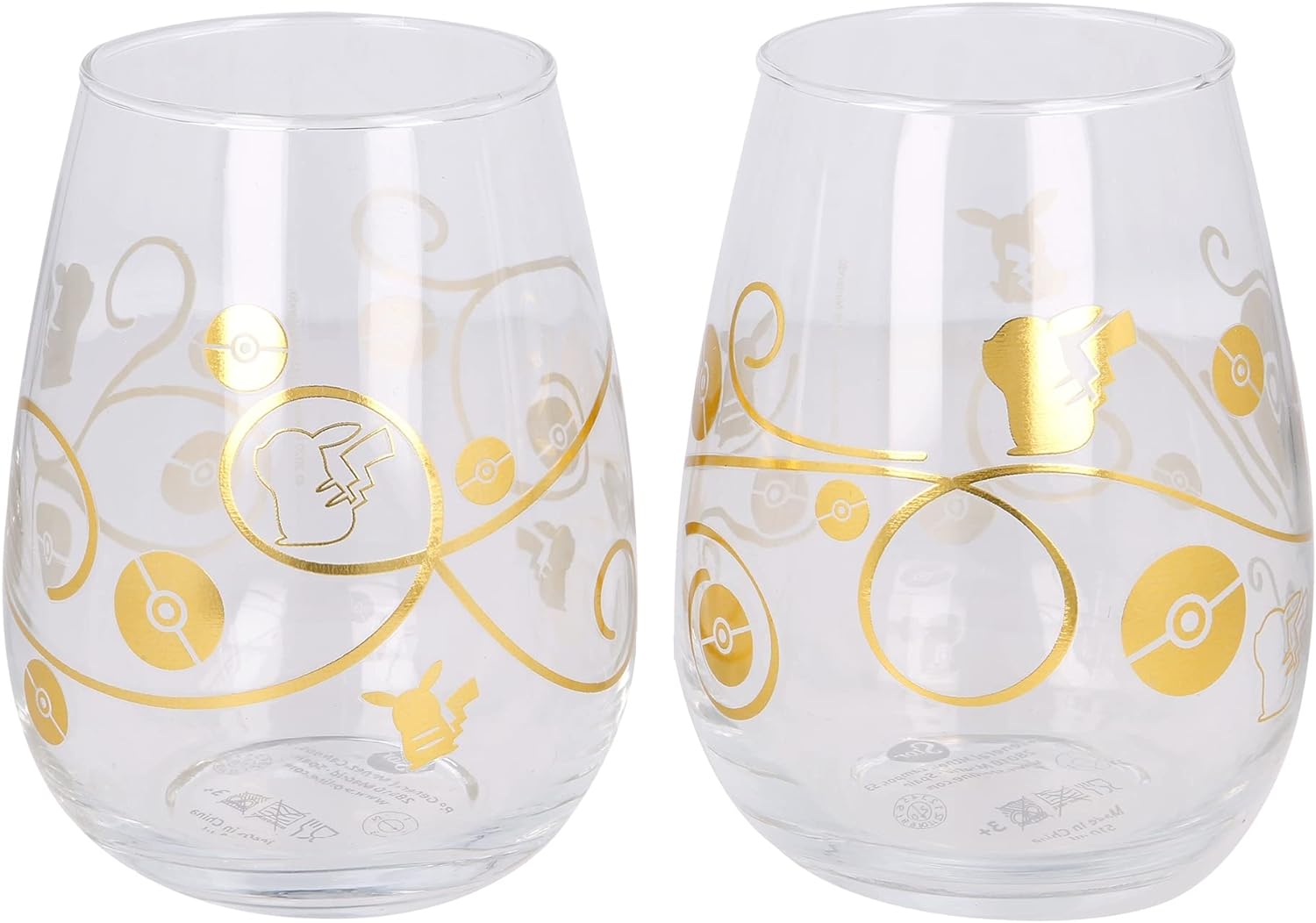Stor - Gift Set Of 2 Glasses - Pok?mon  (1056)