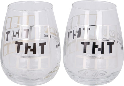 Minecraft - Gift Set Of 2 Glasses (02186)
