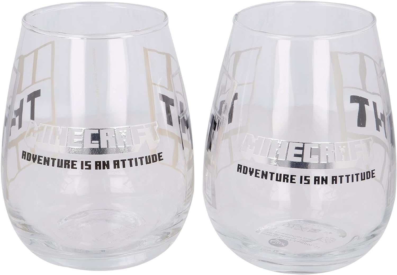 Minecraft - Gift Set Of 2 Glasses (02186)