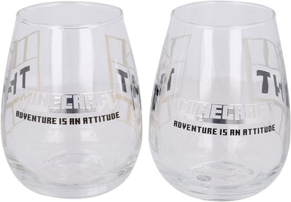 Minecraft - Gift Set Of 2 Glasses (02186)