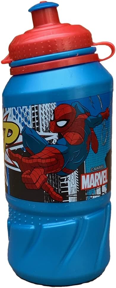 Marvel Spiderman Set Sports Water Bottle + Holder in Pack – ST51373