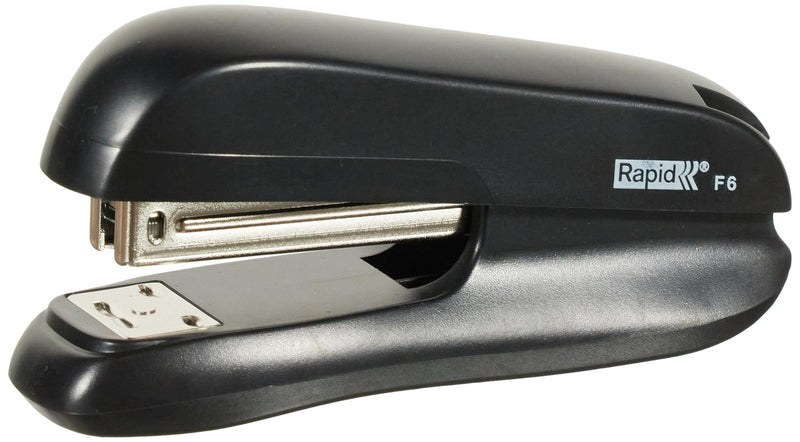 Rapid F6 Small Half Strip Stapler, 20 Sheet Capacity, Stapling, Tacking and Pinning, Compact Design, Black, 5000268