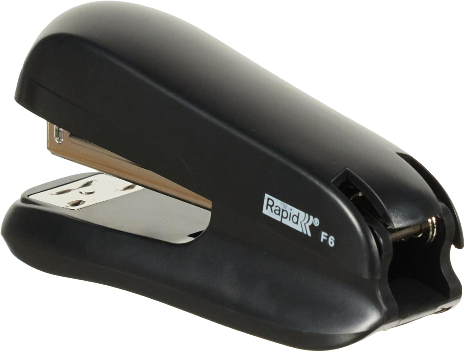 Rapid F6 Small Half Strip Stapler, 20 Sheet Capacity, Stapling, Tacking and Pinning, Compact Design, Black, 5000268