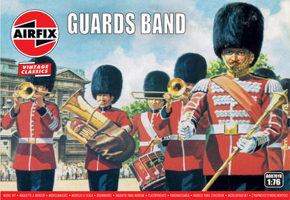 Airfix A00701V Guards Band Classic vintage Figures, un Painted