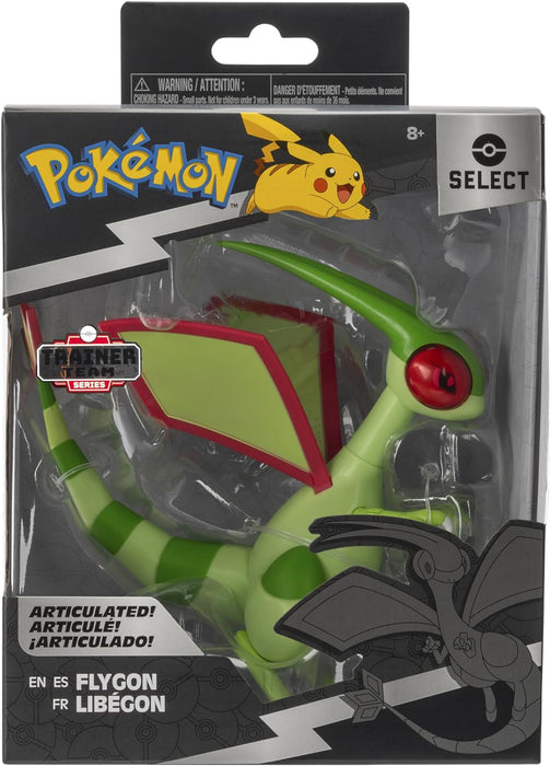 Pokémon Select Flygon - 6-Inch Super-Articulated Figure with Over 15 Points of Articulation Select - Flygon