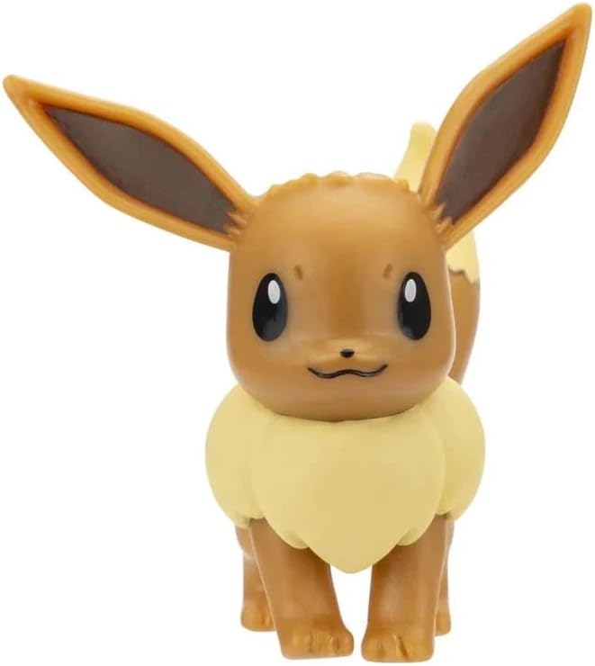 Pokémon Evoli & Rotom Battle Mini Figures Set, 5 cm, from The Battle Figure Pack