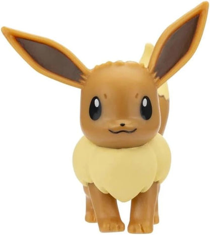 Pokémon Evoli & Rotom Battle Mini Figures Set, 5 cm, from The Battle Figure Pack