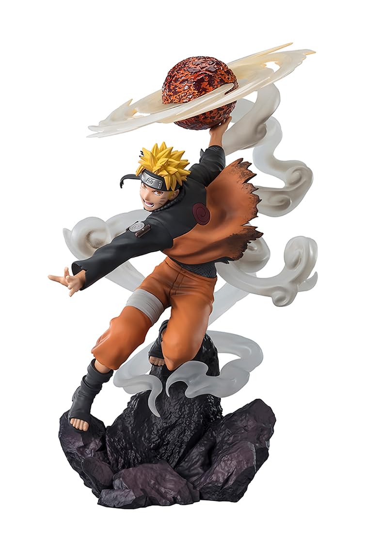 TAMASHII NATIONS - Naruto Shippuden -  Naruto Uzumaki -Sage Art: Lava Release Rasenshuriken-, Bandai Spirits FiguartsZERO Collectible Figure