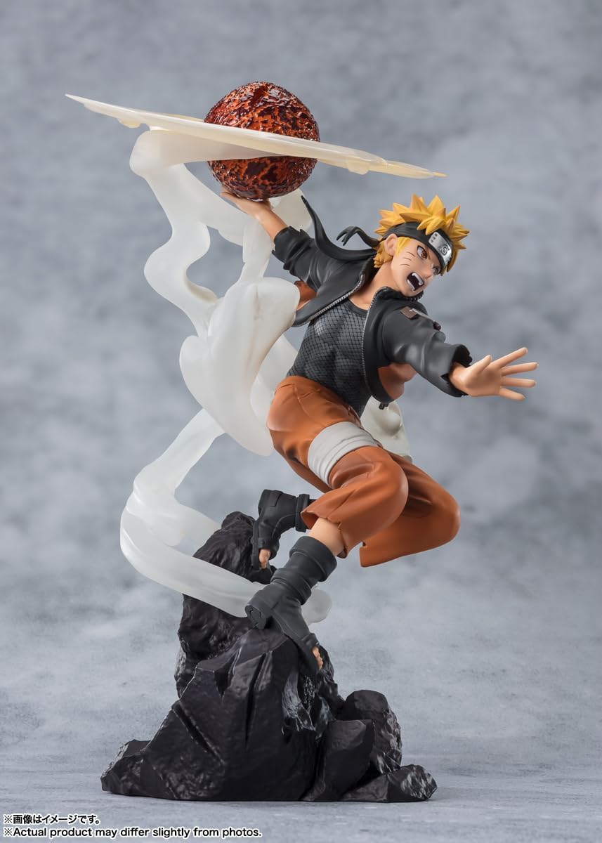 TAMASHII NATIONS - Naruto Shippuden -  Naruto Uzumaki -Sage Art: Lava Release Rasenshuriken-, Bandai Spirits FiguartsZERO Collectible Figure