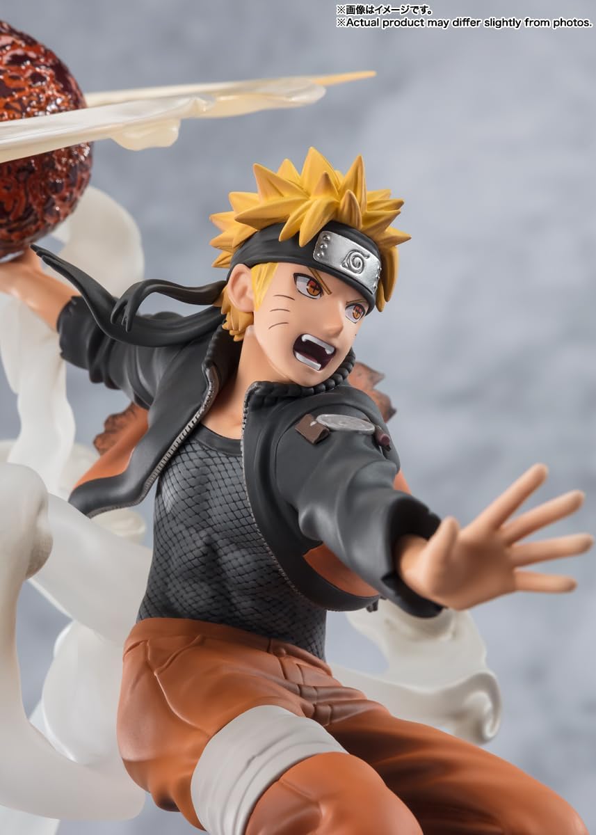 TAMASHII NATIONS - Naruto Shippuden -  Naruto Uzumaki -Sage Art: Lava Release Rasenshuriken-, Bandai Spirits FiguartsZERO Collectible Figure