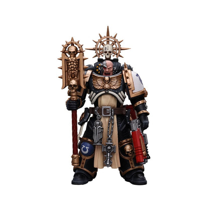 JOYTOY 1/18 Action Figure Warhammer 40K Figure Model Toys Ultramarines Chaplain(Indomitus) Collection Model Anime 4.7 Inch