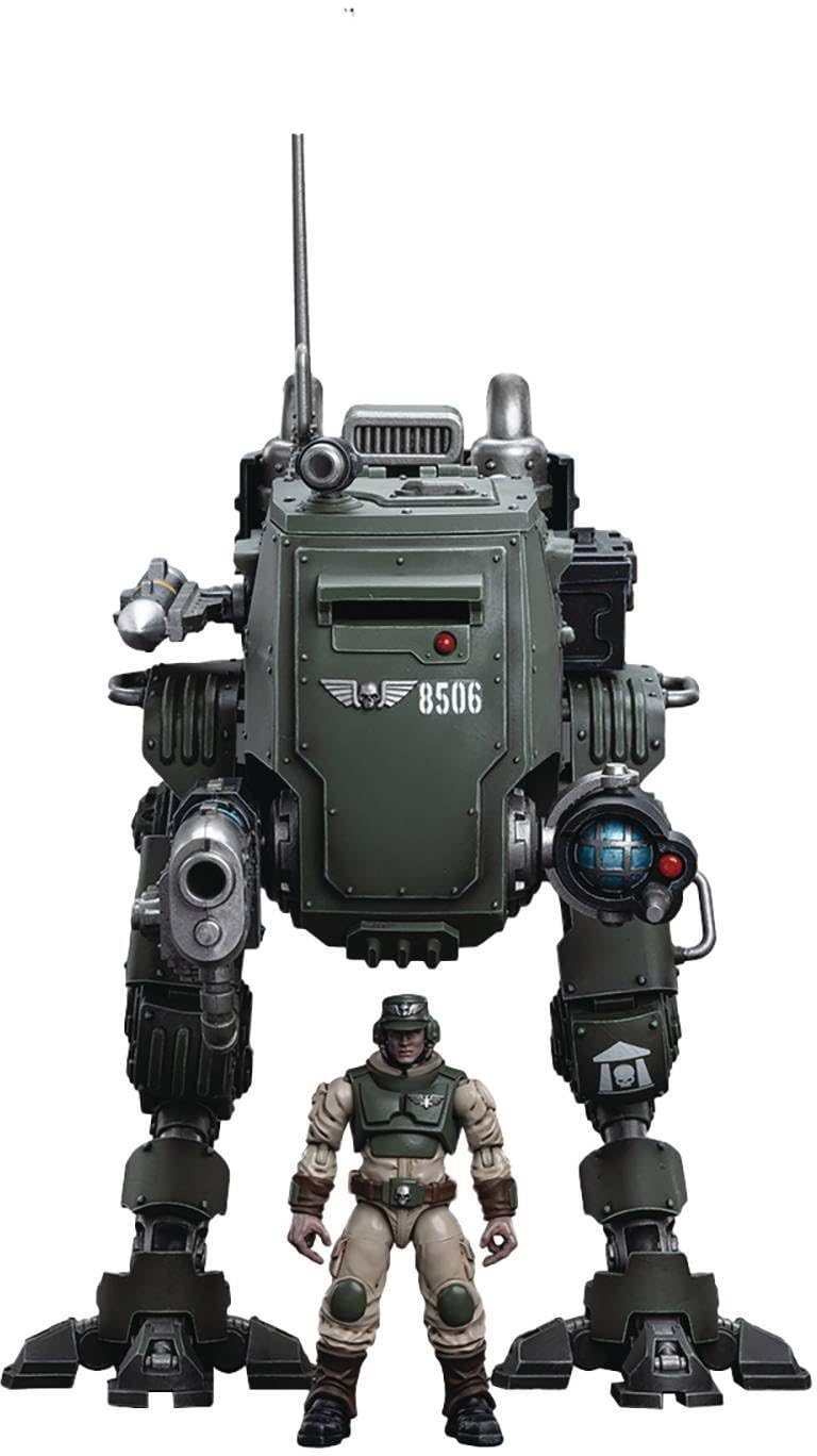 Bloomage Joytoy Tech - Warhammer 40K - Cadian Armoured Sentinel 1/18 Af