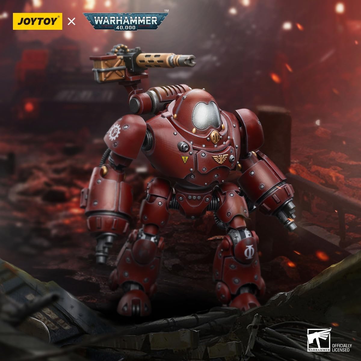 Bloomage Joytoy Tech - Warhammer 40K - Adeptus Mechanicus Kastelan Robot 1/18 Af