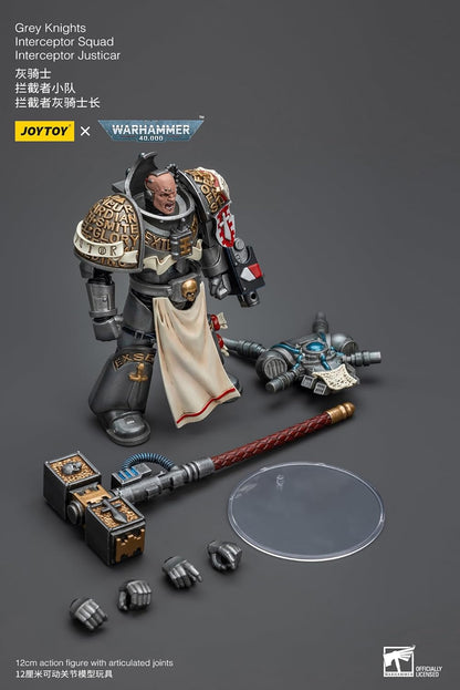 JoyToy Warhammer 40K: Grey Knights Interceptor Squad Interceptor Justicar 1:18 Scale Action Figure