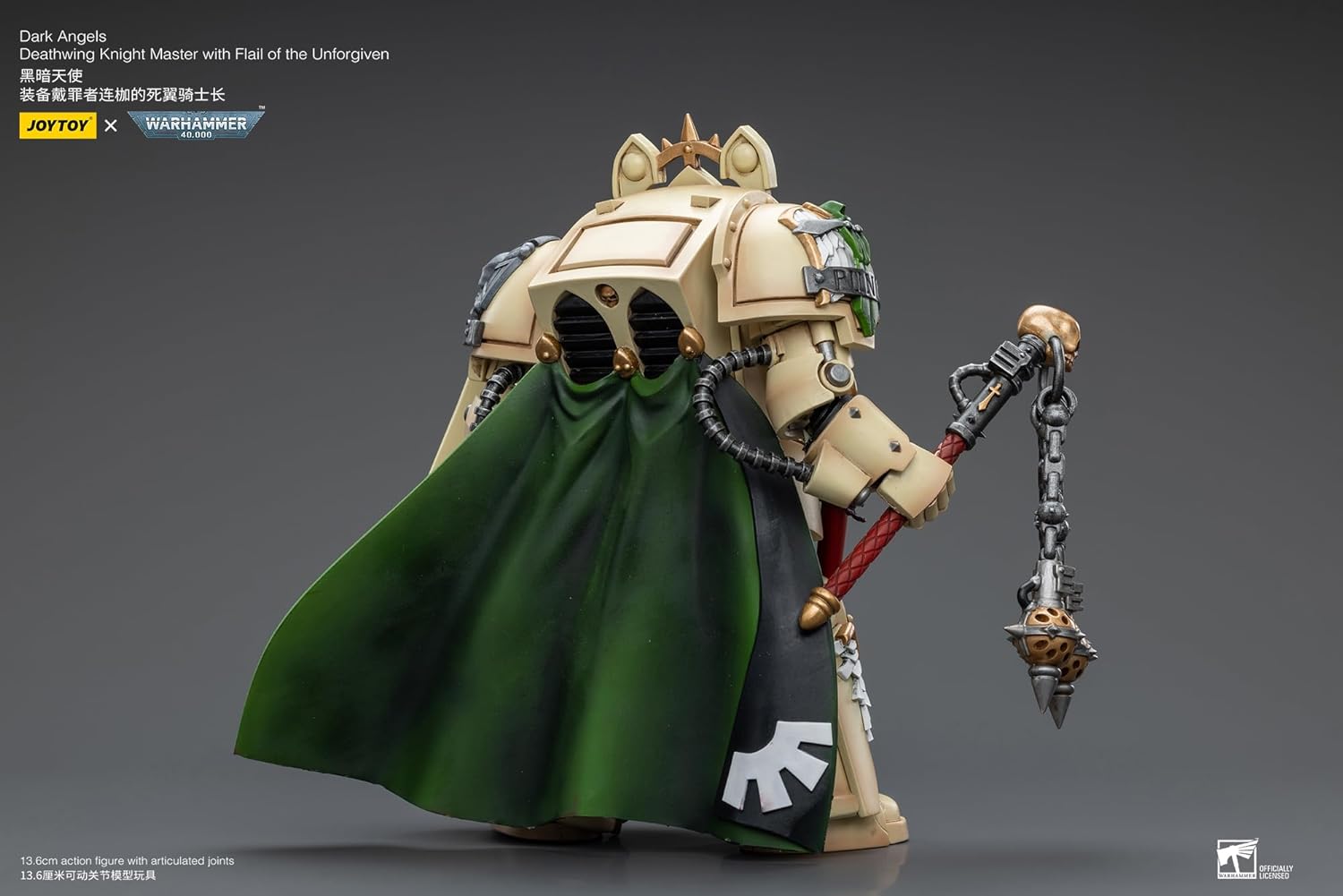 JoyToy Warhammer 40K: Dark Angels Deathwing Knight with Master Flail 1:18 Scale Action Figure
