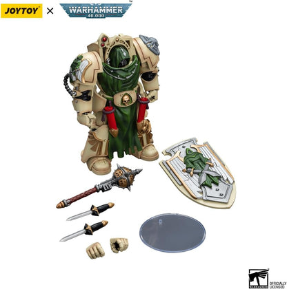 JoyToy Warhammer 40K: Dark Angels Deathwing Knight with Mace of Absolution (Ver. 2) 1:18 Scale Action Figure