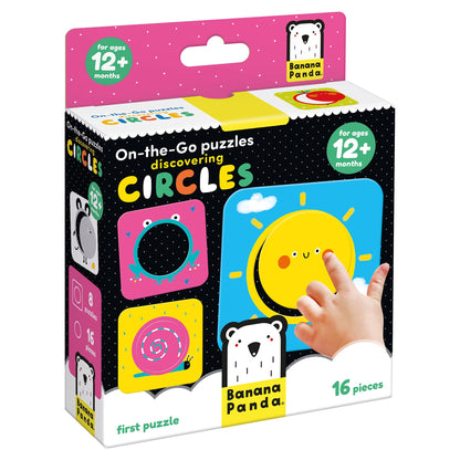 Banana Panda On-the-Go Puzzle entdecken Kreise 12m+