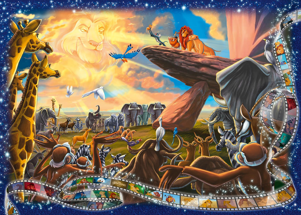 Ravensburger Puzzle 12000321 - Der König der Löwen - 1000 Teile Puzzle für Erwachsene und Kinder ab 14 Jahren, Disney Puzzle, Disney Geschenke