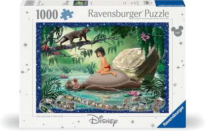 Ravensburger Disney Collector's Edition Jungle Book 1000 Piece Jigsaw Puzzle for Adults - Every Piece is Unique, Softclick Technology Means Pieces Fit Together Perfectly