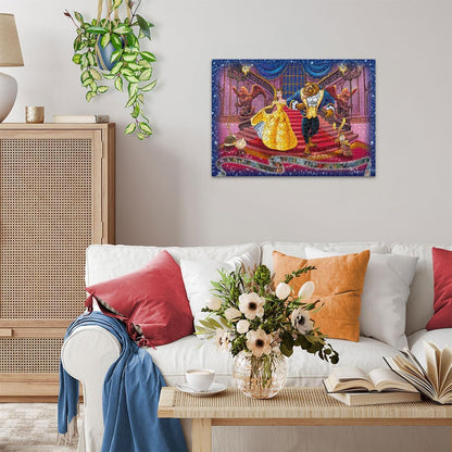 Ravensburger Puzzle 12000320 - Die Schöne und das Biest - 1000 Teile Puzzle für Erwachsene und Kinder ab 14 Jahren, Disney Puzzle, Disney Geschenke