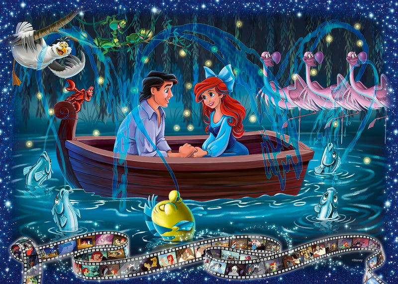 Ravensburger Puzzle 12000319 - Arielle - 1000 Teile Puzzle für Erwachsene und Kinder ab 14 Jahren, Disney Puzzle, Disney Geschenke