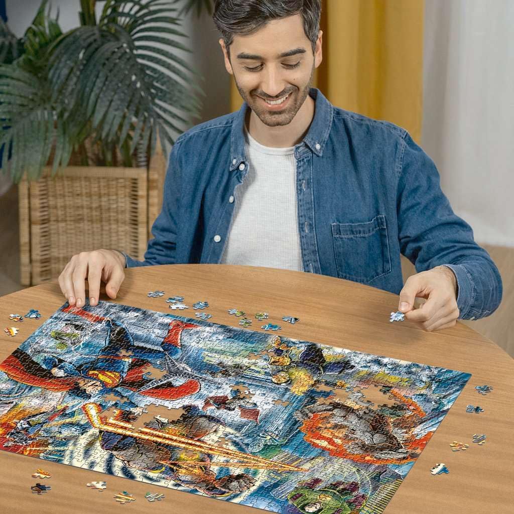 Ravensburger Puzzle 12000245 - Superman - 1000 Teile Puzzle für Erwachsene und Kinder ab 14 Jahren, Superman Geschenke, DC Comics Puzzle