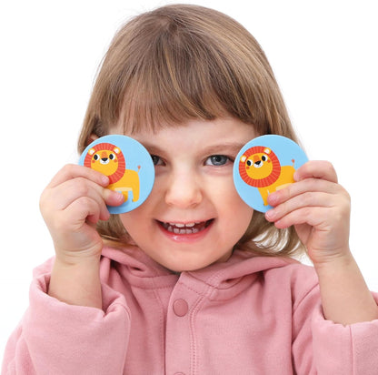 On-The-Go Memory Game Wild Animals 2+ Toddler Game