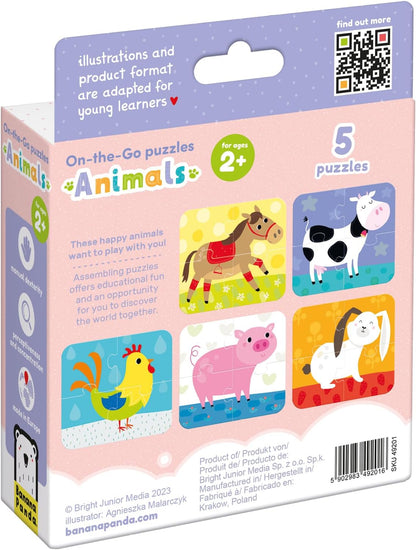 Banana Panda On-the-Go Puzzle Animals 2+