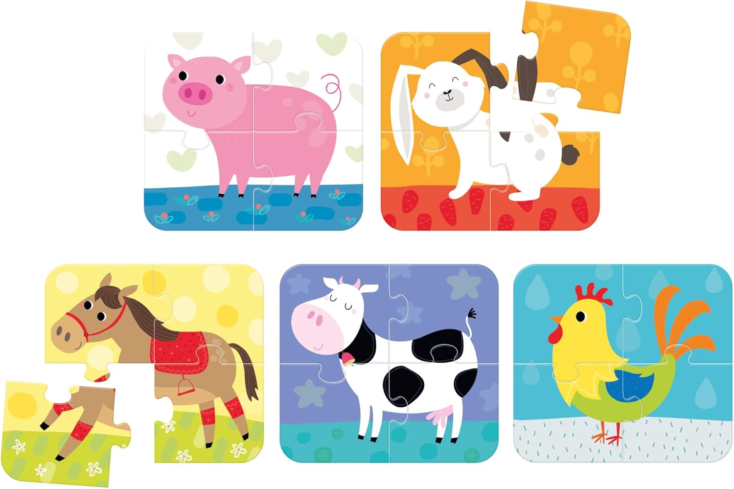 Banana Panda On-the-Go Puzzle Animals 2+