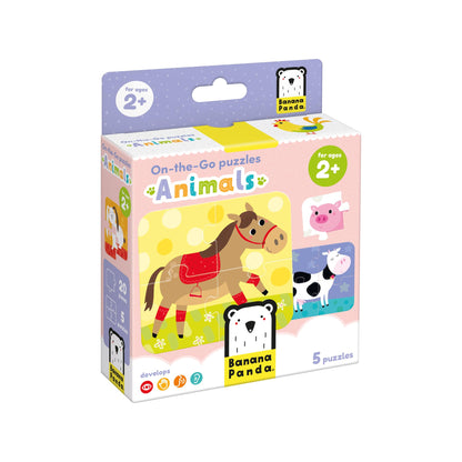 Banana Panda On-the-Go Puzzle Animals 2+
