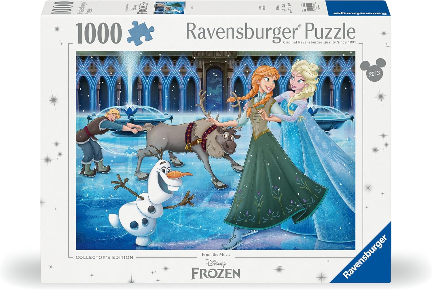 Ravensburger Puzzle 12000092 - Die Eiskönigin - 1000 Teile Puzzle für Erwachsene und Kinder ab 14 Jahren, Die Eiskönigin Geschenke, Frozen Puzzle